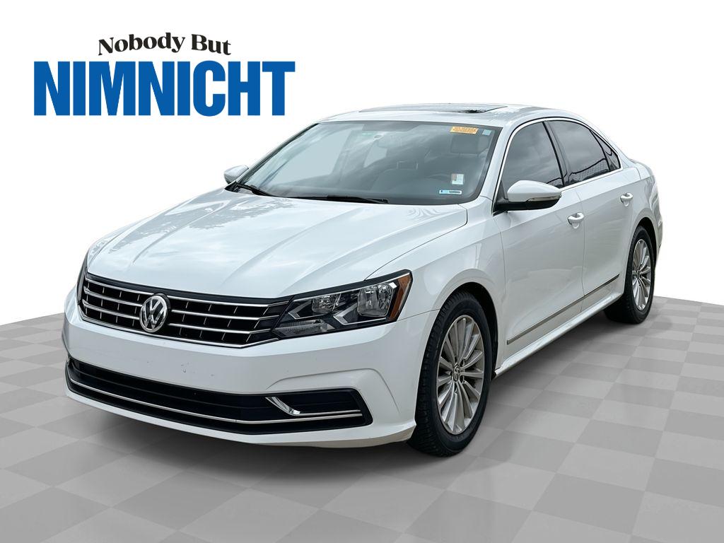 Pure White 2016 Volkswagen Passat 1.8T SE Sedan Front-Wheel Drive 6-Speed Automatic