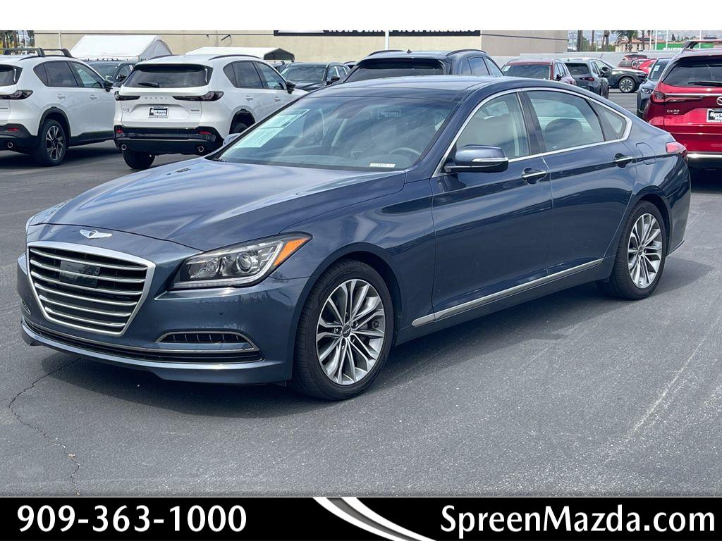 Montecito Blue 2015 Hyundai Genesis 3.8 RWD Sedan Rear-Wheel Drive 8-Speed Automatic