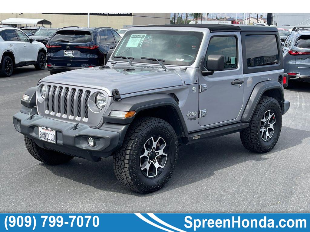 Billet Silver Metallic Clearcoat 2019 Jeep Wrangler Sport S 4WD SUV / Crossover Four-Wheel Drive 8-Speed Automatic