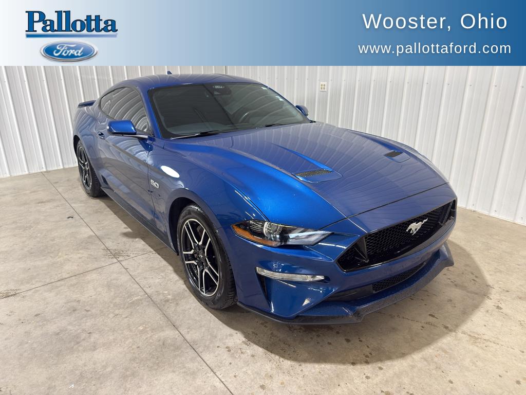 Atlas Blue Metallic 2022 Ford Mustang GT Fastback RWD Coupe Rear-Wheel Drive Automatic