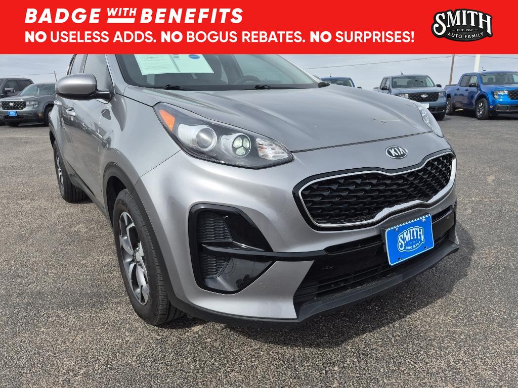 Steel Gray 2020 Kia Sportage LX FWD SUV / Crossover Front-Wheel Drive 6-Speed Automatic