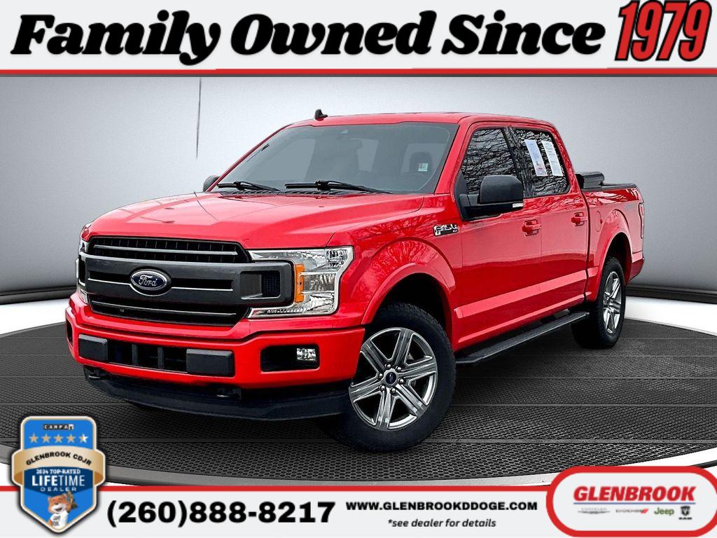 Race Red 2019 Ford F-150 XLT SuperCrew 4WD Pickup Truck Four-Wheel Drive Automatic