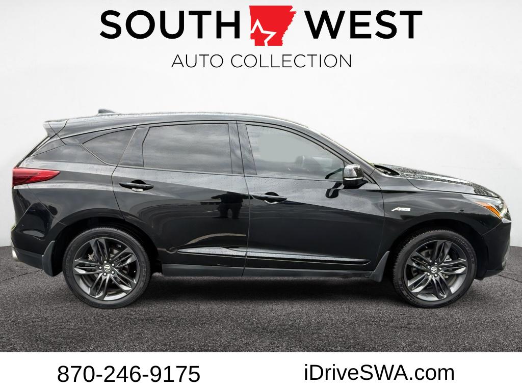 Majestic Black Pearl 2023 Acura RDX FWD with A-Spec Package SUV / Crossover Front-Wheel Drive Automatic