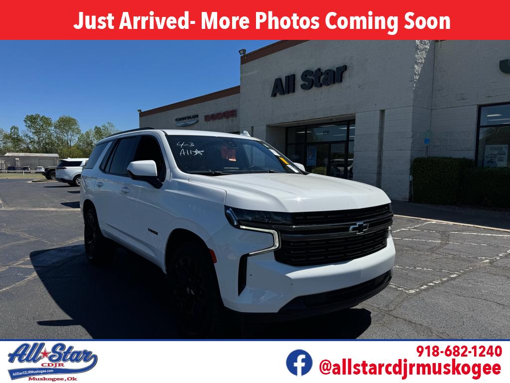 Summit White 2021 Chevrolet Tahoe RST 4WD SUV / Crossover Four-Wheel Drive Automatic