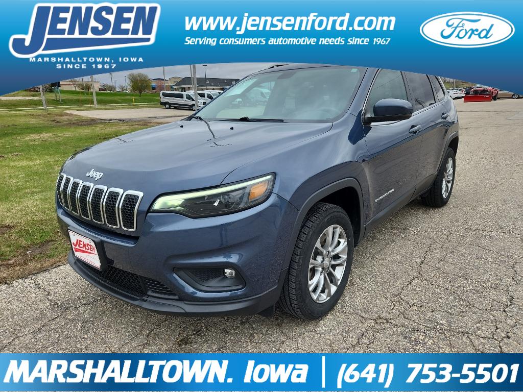 Slate Blue Pearlcoat 2020 Jeep Cherokee Latitude Plus FWD SUV / Crossover Front-Wheel Drive 9-Speed Automatic
