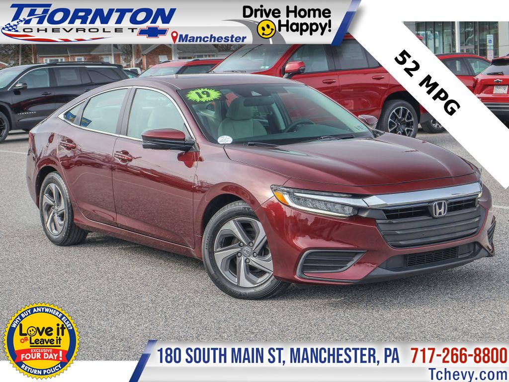 Red (Crimson Pearl) 2019 Honda Insight EX Sedan FWD Sedan Front-Wheel Drive Continuously Variable Transmission