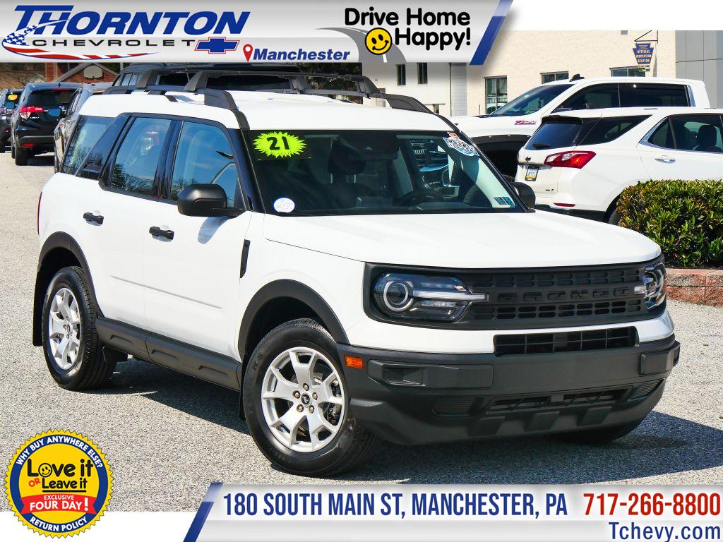 Oxford White 2021 Ford Bronco Sport AWD SUV / Crossover All-Wheel Drive 8-Speed Automatic