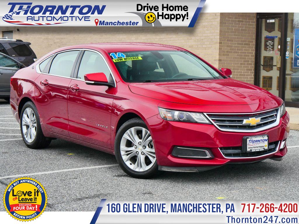 Crystal Red Tintcoat 2014 Chevrolet Impala 2LT FWD Sedan Front-Wheel Drive 6-Speed Automatic