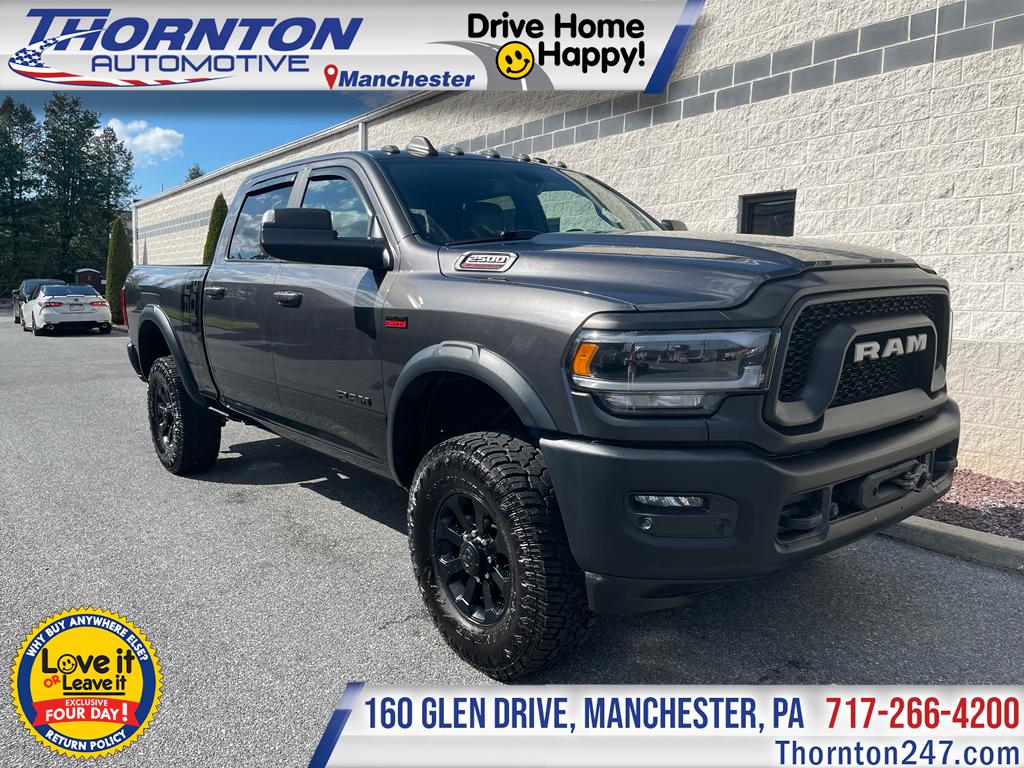 Gray (Granite Crystal Metallic Clearcoat) 2022 RAM 2500 Power Wagon Crew Cab 4WD Pickup Truck Four-Wheel Drive 8-Speed Automatic
