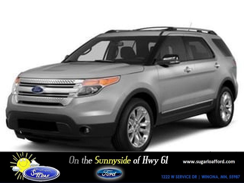 Ingot Silver Metallic 2014 Ford Explorer XLT 4WD SUV / Crossover All-Wheel Drive 6-Speed Automatic
