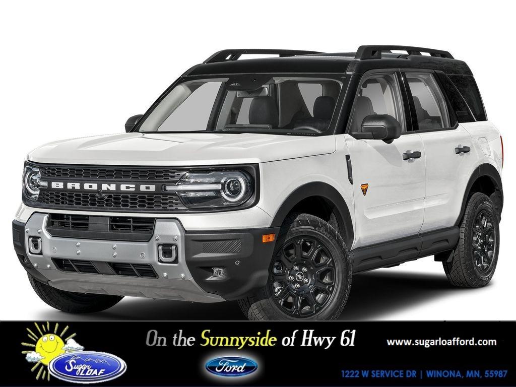Oxford White 2025 Ford Bronco Sport Badlands AWD SUV / Crossover All-Wheel Drive 8-Speed Automatic