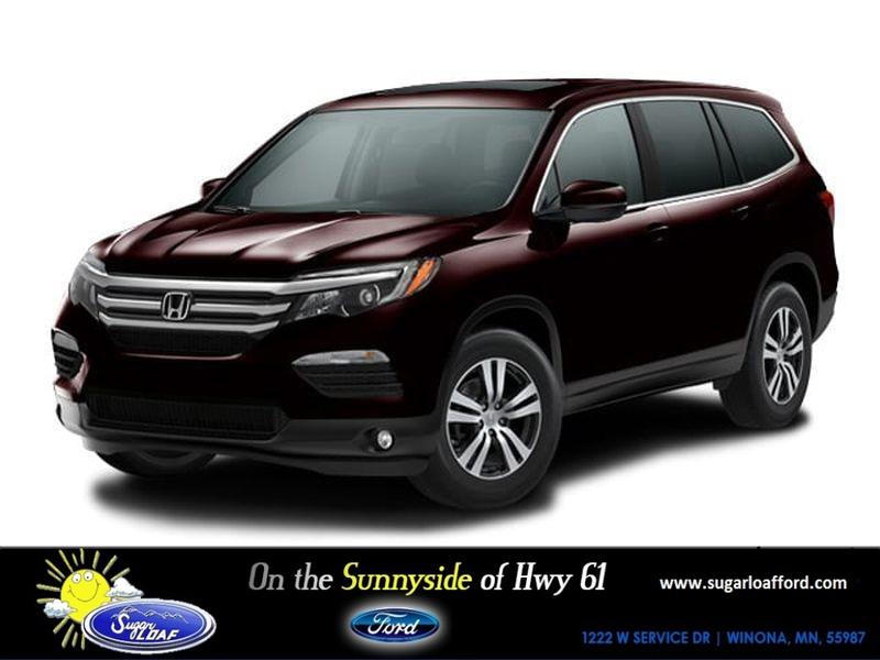 Dark Cherry Pearl 2016 Honda Pilot EX-L AWD SUV / Crossover All-Wheel Drive 6-Speed Automatic