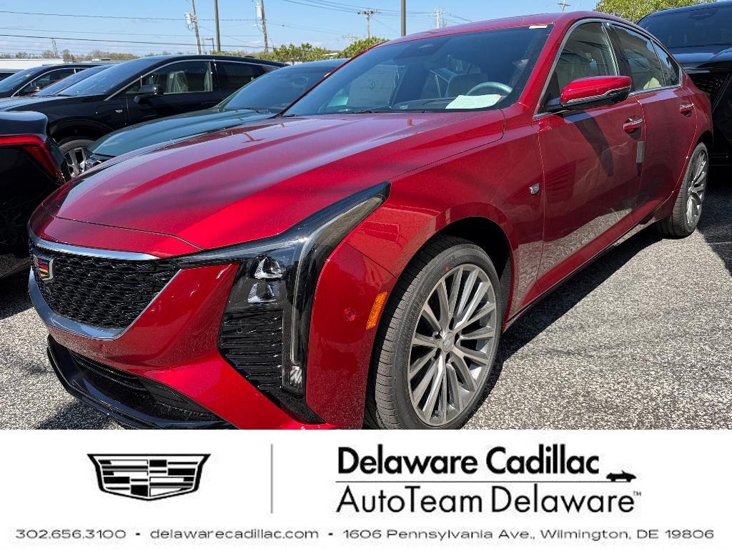 Radiant Red Tintcoat 2026 Cadillac CT5 Premium Luxury AWD Sedan All-Wheel Drive Automatic