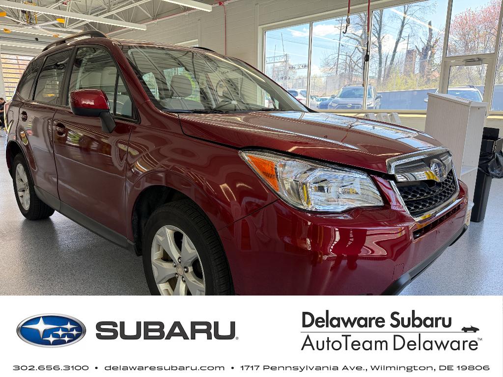 Venetian Red Pearl 2016 Subaru Forester 2.5i Premium SUV / Crossover All-Wheel Drive 6-Speed CVT