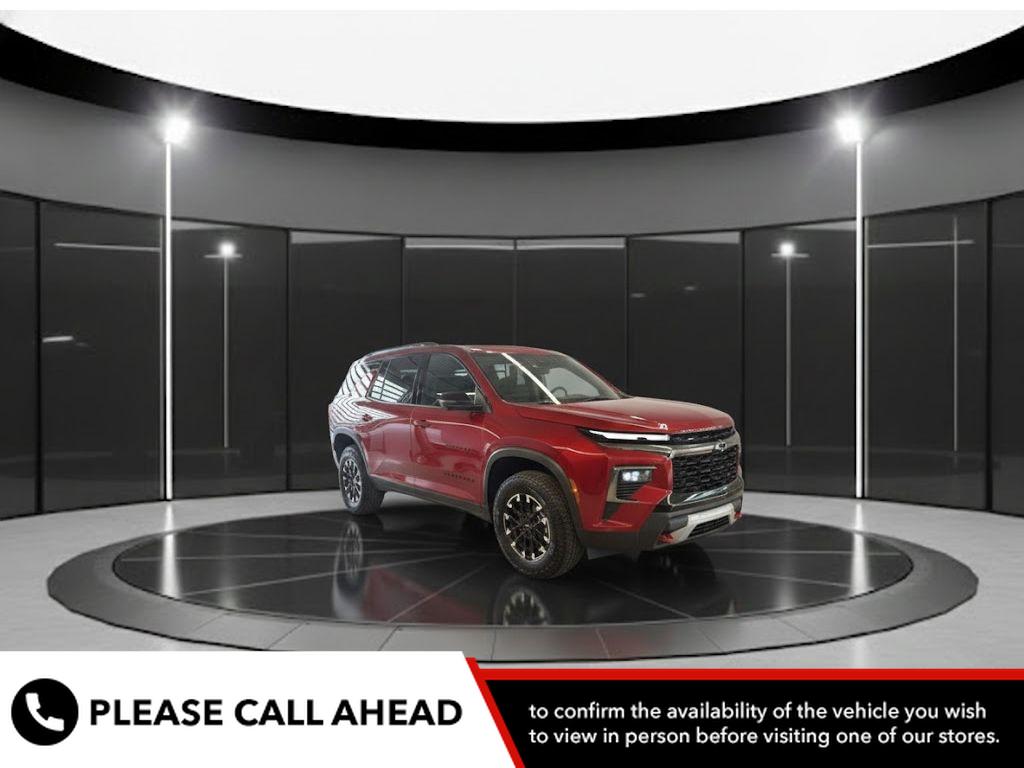 Radiant Red Tintcoat 2025 Chevrolet Traverse Z71 AWD SUV / Crossover Four-Wheel Drive 8-Speed Automatic