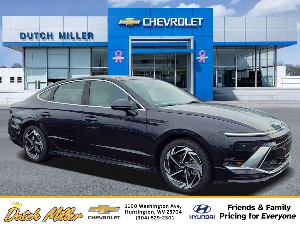 Carbon Blue 2024 Hyundai Sonata SEL FWD Sedan Front-Wheel Drive 8-Speed Automatic