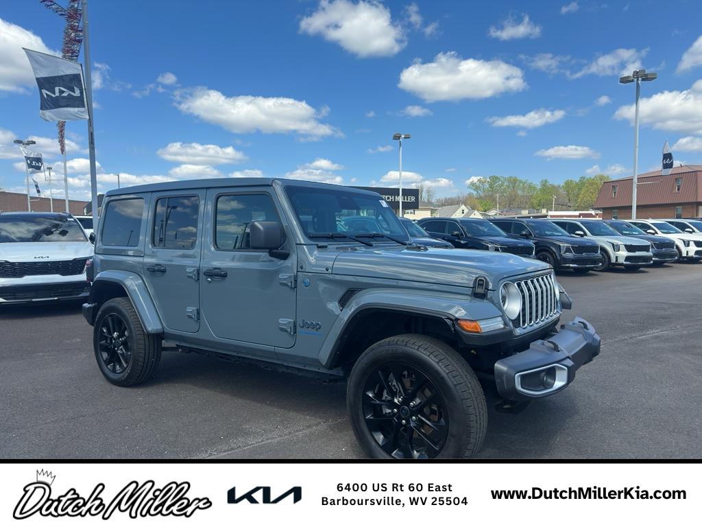 Anvil Clearcoat 2025 Jeep Wrangler 4xe Sahara 4WD SUV / Crossover Four-Wheel Drive 8-Speed Automatic