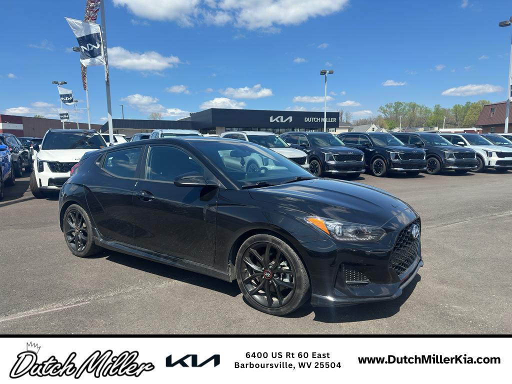 Ultra Black 2020 Hyundai Veloster Turbo R-Spec FWD Coupe Front-Wheel Drive 6-Speed Manual