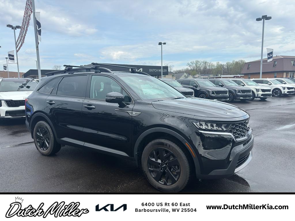 Ebony Black 2023 Kia Sorento X-Line S AWD SUV / Crossover All-Wheel Drive 8-Speed Automatic