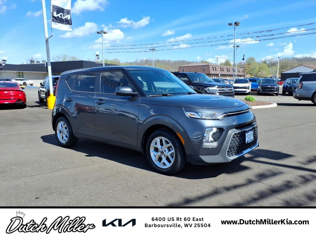 Gray (Gravity Grey) 2020 Kia Soul S FWD SUV / Crossover Front-Wheel Drive Continuously Variable Transmission