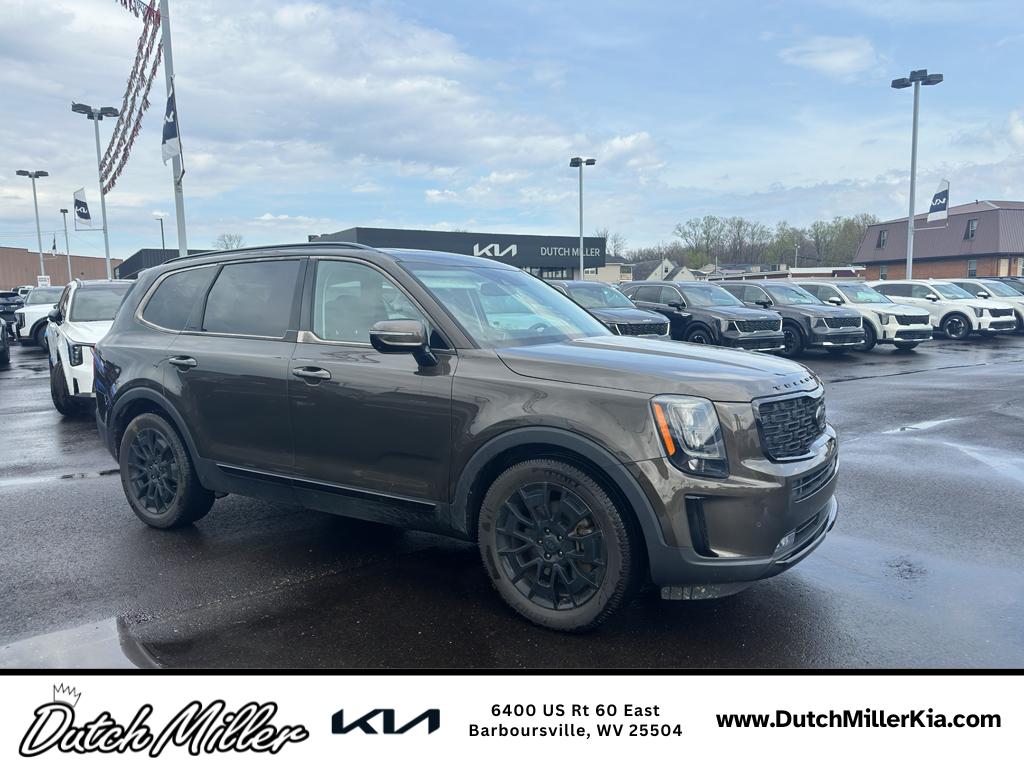 Dark Moss 2021 Kia Telluride SX AWD SUV / Crossover All-Wheel Drive 8-Speed Automatic