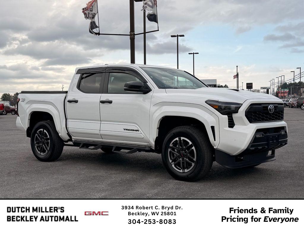 Ice Cap 2024 Toyota Tacoma TRD Sport Double Cab 4WD Pickup Truck Four-Wheel Drive 8-Speed Automatic