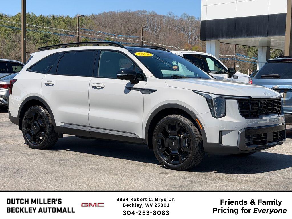 Wolf Gray 2024 Kia Sorento X-Line SX Prestige AWD SUV / Crossover All-Wheel Drive 8-Speed Automatic
