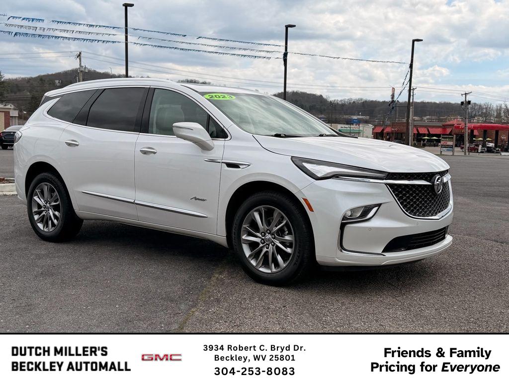 White Frost Tricoat 2023 Buick Enclave Avenir AWD SUV / Crossover Four-Wheel Drive 9-Speed Automatic