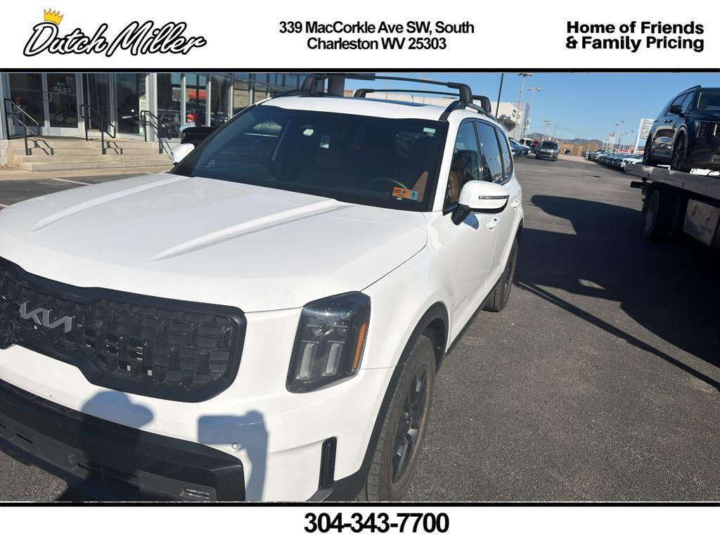 Glacial White Pearl 2024 Kia Telluride SX X-Pro AWD SUV / Crossover All-Wheel Drive 8-Speed Automatic