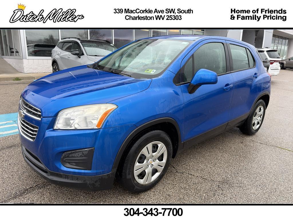 Brilliant Blue Metallic 2016 Chevrolet Trax LS FWD SUV / Crossover Front-Wheel Drive 6-Speed Automatic