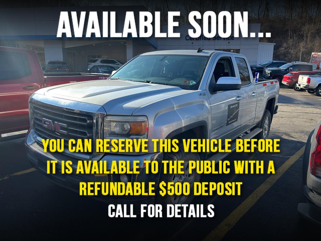 2015 GMC Sierra 2500HD SLE Double Cab SB 4WD