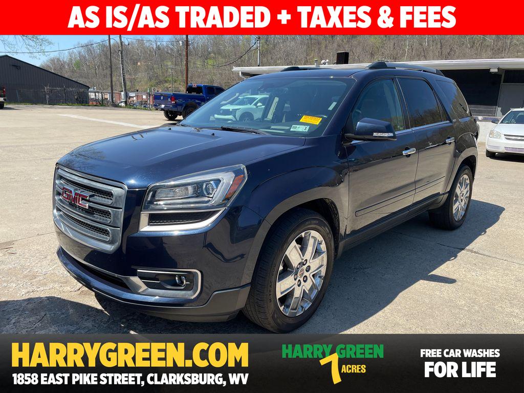 Dark Sapphire Blue Metallic 2017 GMC Acadia Limited AWD SUV / Crossover All-Wheel Drive 6-Speed Automatic