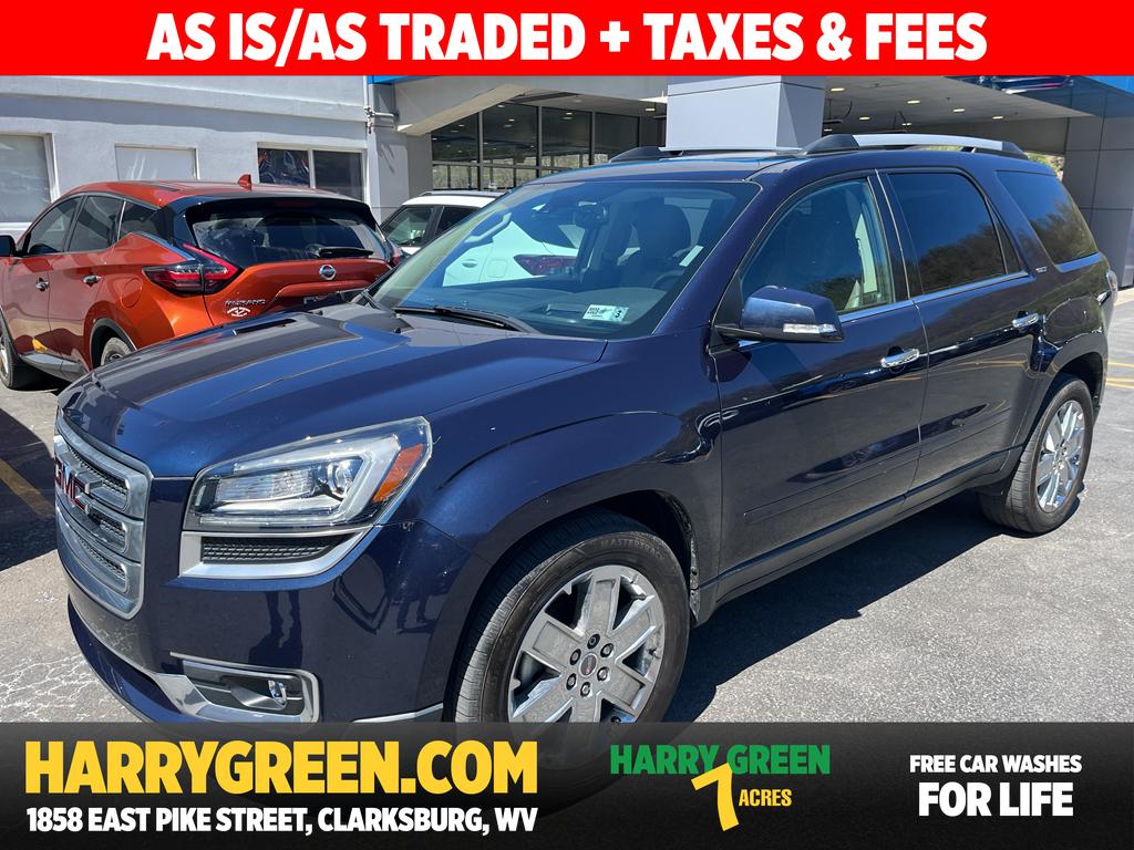 Dark Sapphire Blue Metallic 2017 GMC Acadia Limited AWD SUV / Crossover All-Wheel Drive 6-Speed Automatic