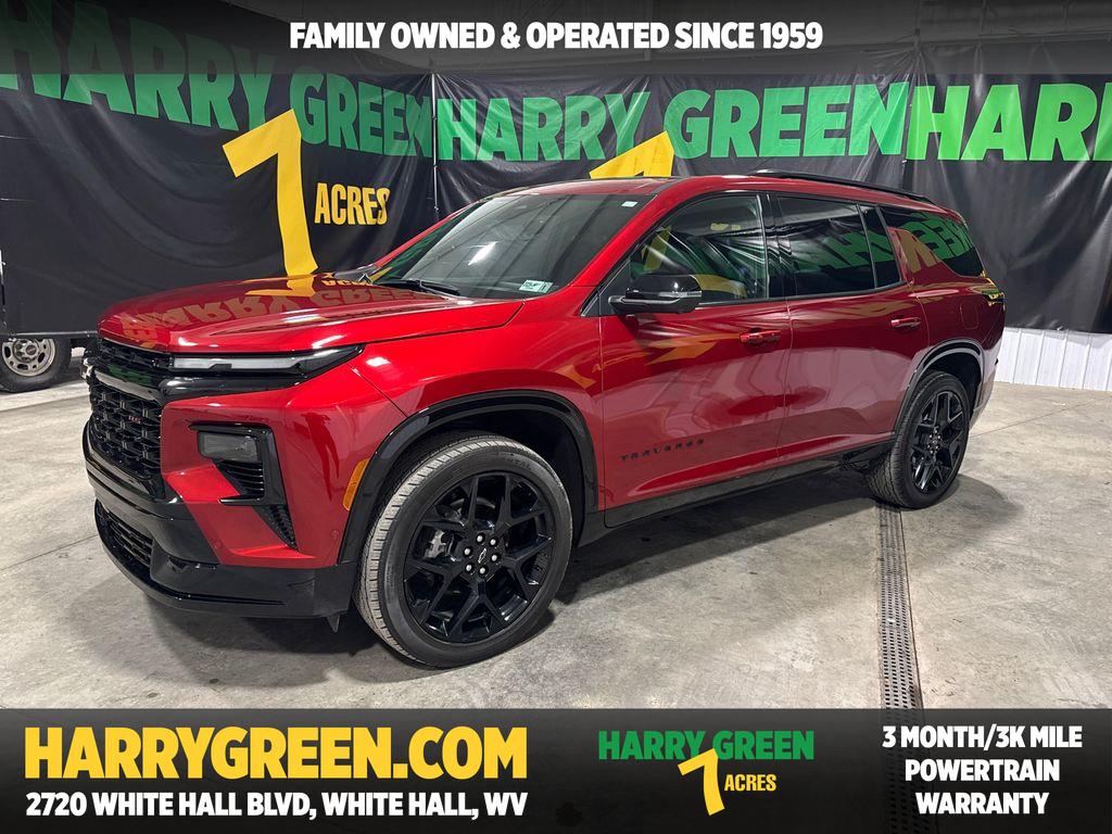 Radiant Red Tintcoat 2024 Chevrolet Traverse RS AWD SUV / Crossover Four-Wheel Drive 8-Speed Automatic