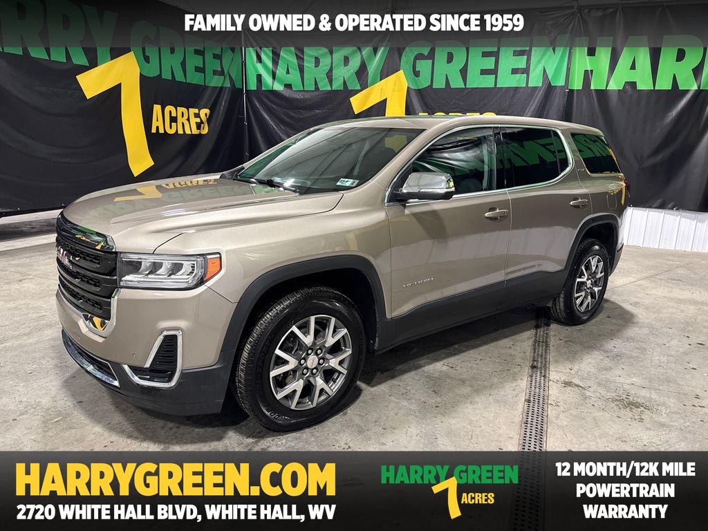 Light Stone Metallic 2022 GMC Acadia SLE AWD SUV / Crossover Four-Wheel Drive 9-Speed Automatic