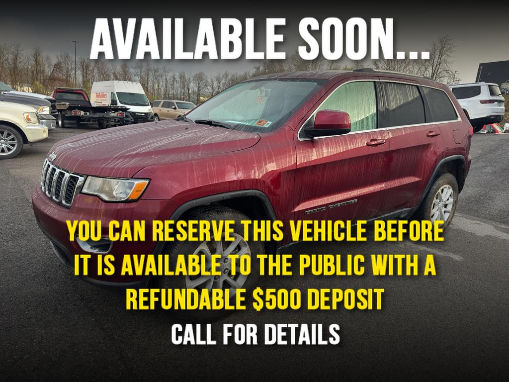 Velvet Red Pearlcoat 2021 Jeep Grand Cherokee Laredo X 4WD SUV / Crossover Four-Wheel Drive 8-Speed Automatic