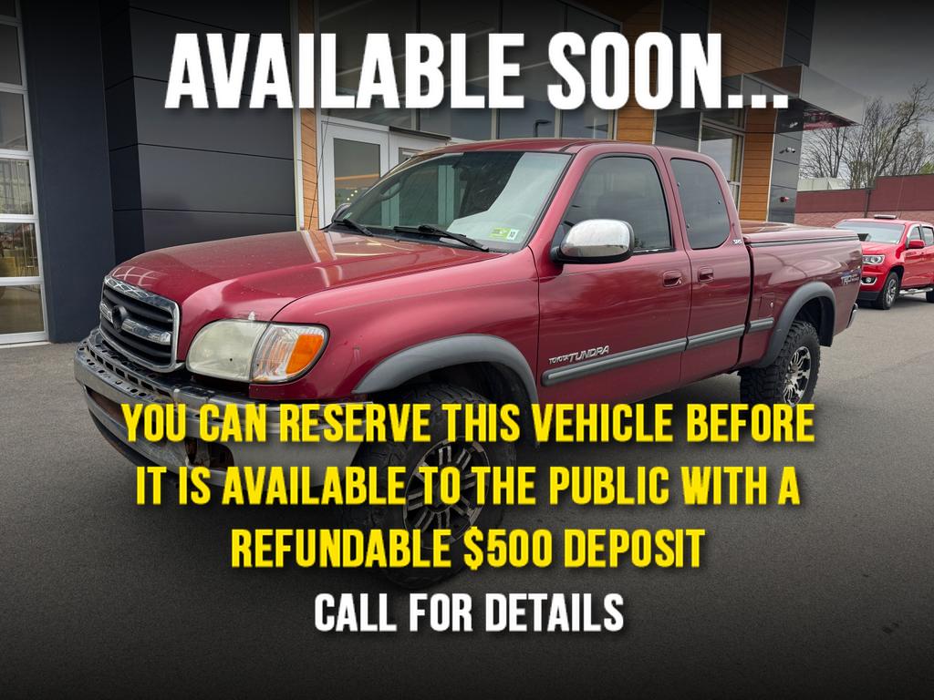 Sunfire Red Pearl 2001 Toyota Tundra Pickup Truck 4-Speed Automatic