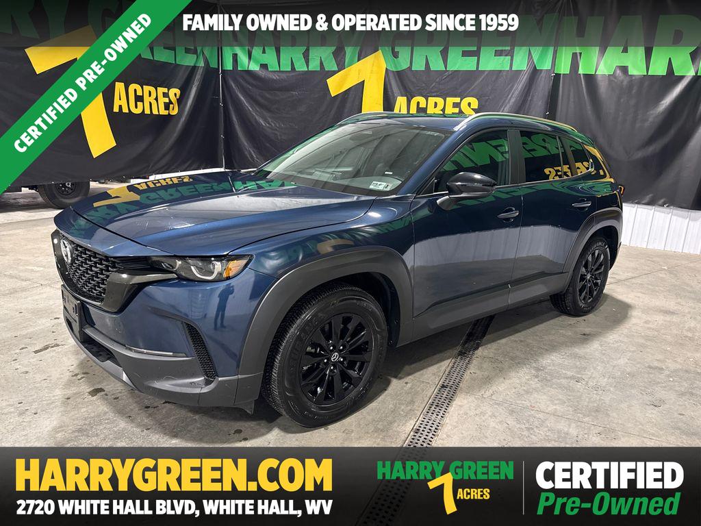Ingot Blue Metallic 2025 Mazda CX-50 2.5 S Premium AWD SUV / Crossover All-Wheel Drive 6-Speed Automatic