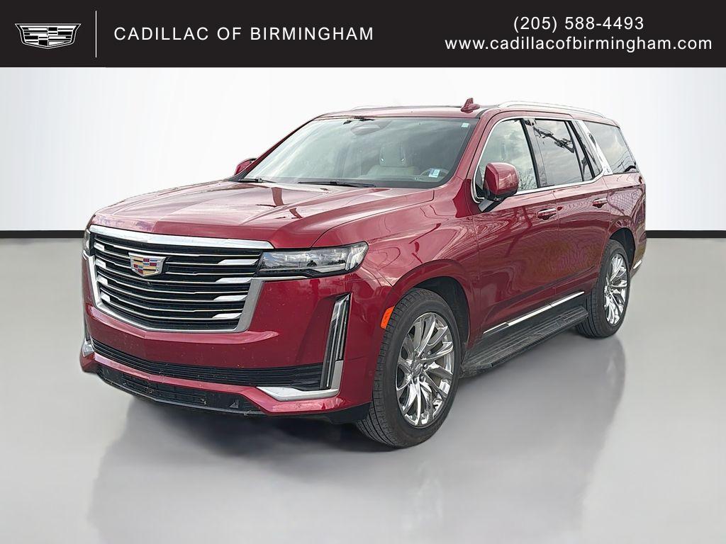 Infrared Tintcoat 2021 Cadillac Escalade Premium Luxury Platinum AWD SUV / Crossover Four-Wheel Drive Automatic