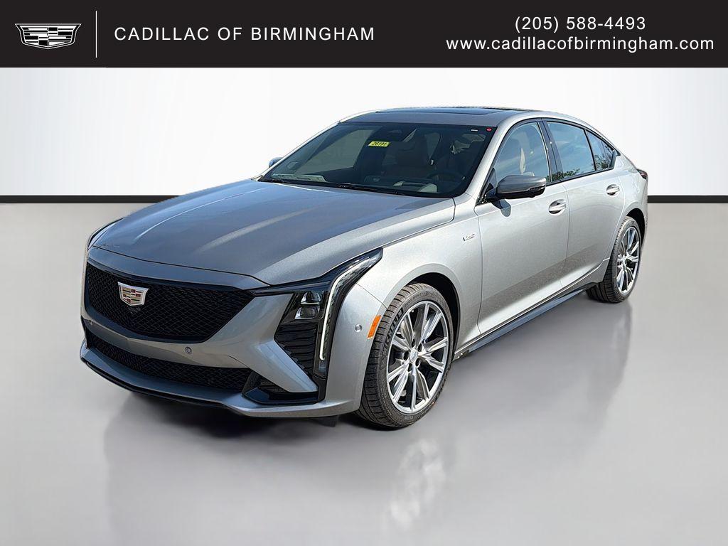 Argent Silver Metallic 2026 Cadillac CT5 V-Series AWD Sedan All-Wheel Drive Automatic