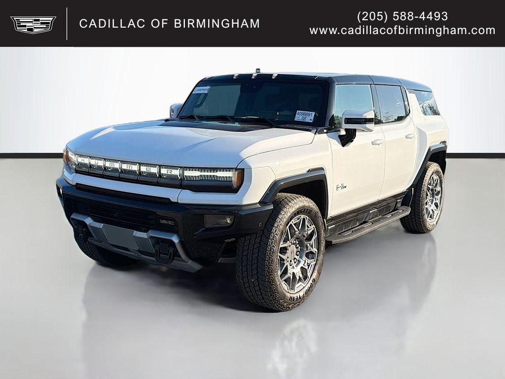 Interstellar White 2024 GMC Hummer EV SUV 3X AWD SUV / Crossover All-Wheel Drive Automatic