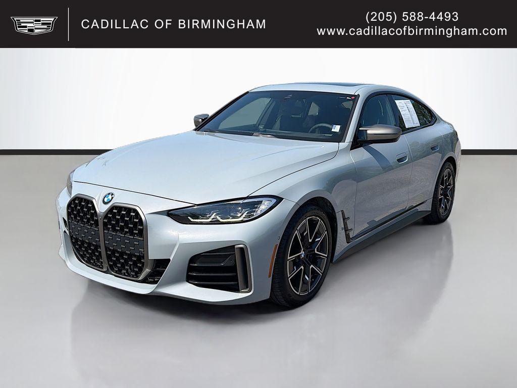 Brooklyn Gray Metallic 2024 BMW 4 Series M440i Gran Coupe xDrive Coupe All-Wheel Drive 8-Speed Automatic