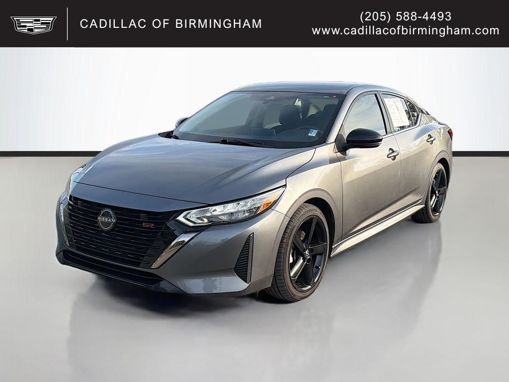 Gray (Gun Metallic) 2024 Nissan Sentra SR FWD Sedan Front-Wheel Drive Continuously Variable Transmission