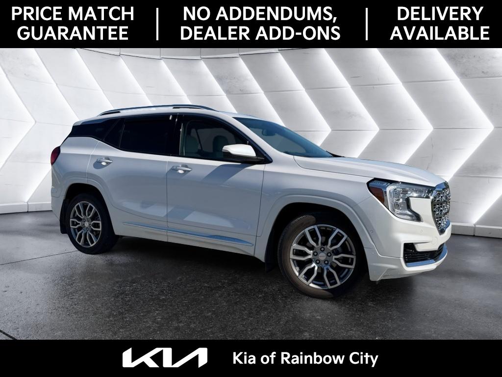 White Frost Tricoat 2024 GMC Terrain Denali AWD SUV / Crossover All-Wheel Drive 9-Speed Automatic
