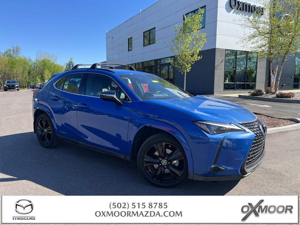 Blue 2021 Lexus UX Hybrid 250h AWD SUV / Crossover All-Wheel Drive Continuously Variable Transmission