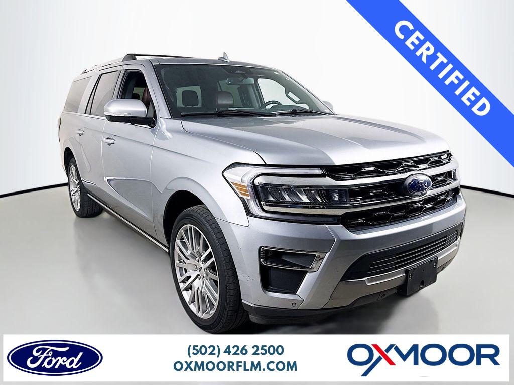 Iconic Silver Metallic 2024 Ford Expedition MAX Limited 4WD SUV / Crossover Four-Wheel Drive Automatic
