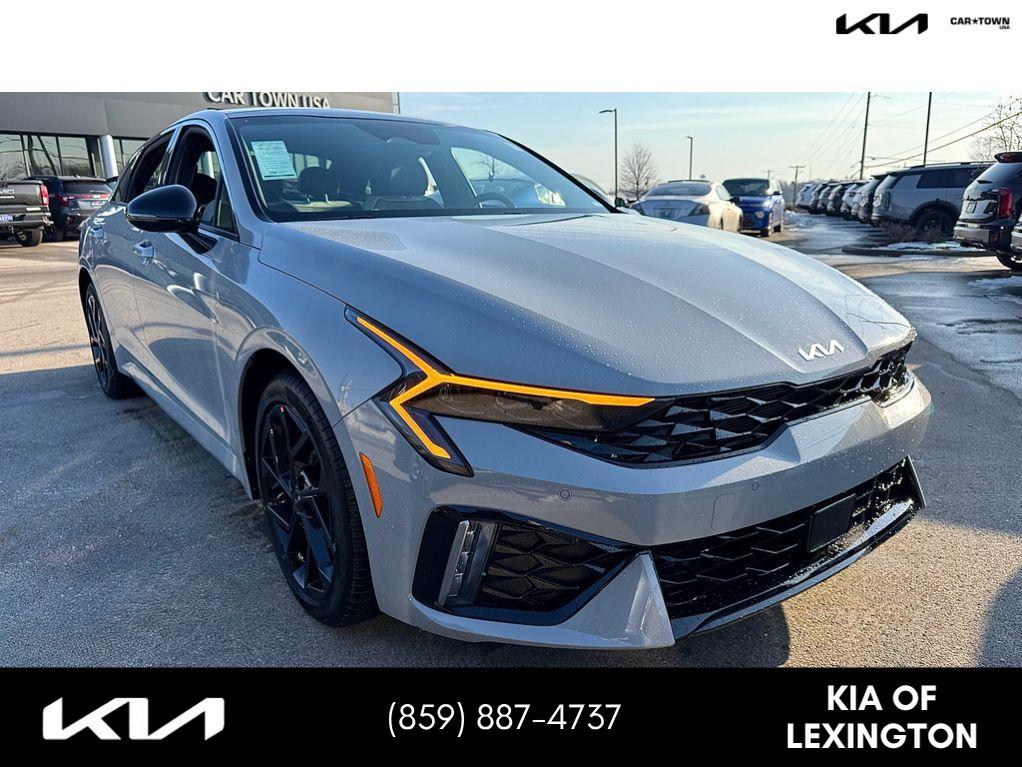 Wolf Gray 2026 Kia K5 GT-Line FWD Sedan Front-Wheel Drive 8-Speed Automatic