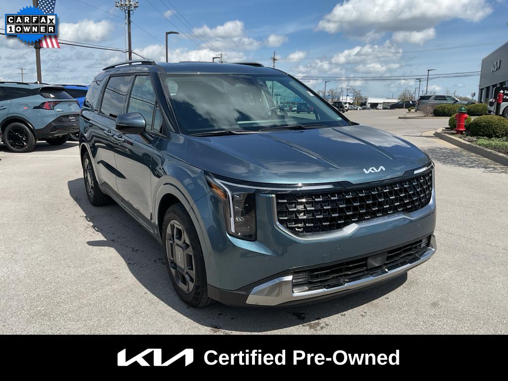 Astra Blue 2025 Kia Carnival Hybrid SX FWD Minivan Front-Wheel Drive 6-Speed Automatic