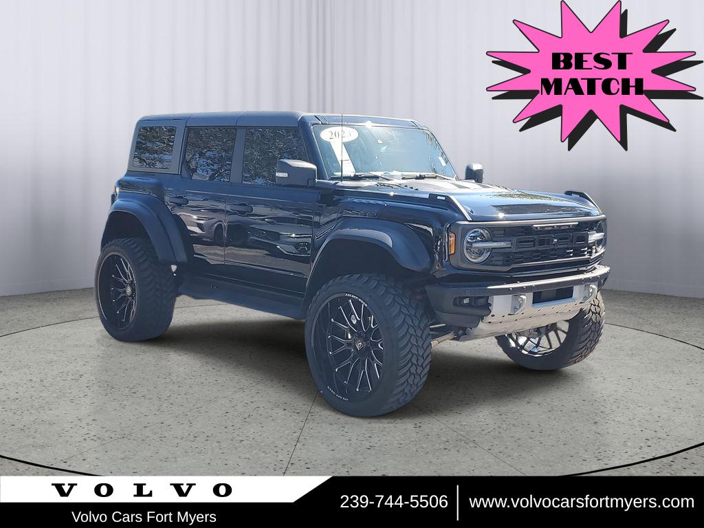 Black 2023 Ford Bronco Raptor 4WD SUV / Crossover Four-Wheel Drive Automatic