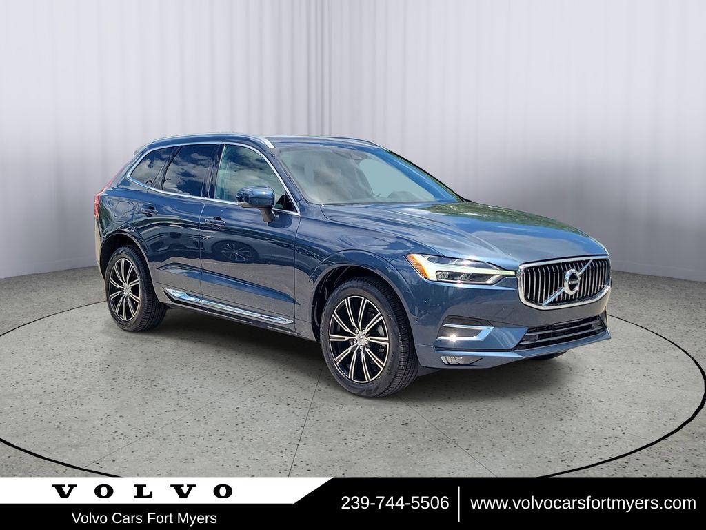Denim Blue Metallic 2018 Volvo XC60 T5 Inscription AWD SUV / Crossover All-Wheel Drive 8-Speed Automatic